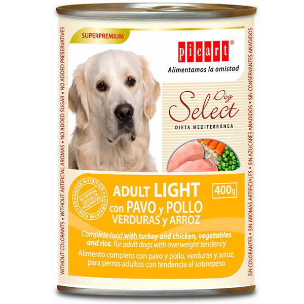 WET SELECT ADULT LIGHT Pavo 6x400GR