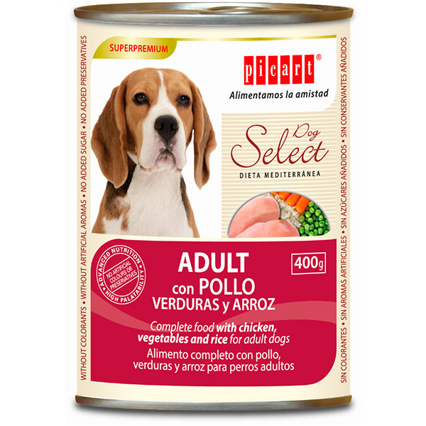 WET SELECT ADULT Pollo 6x400GR