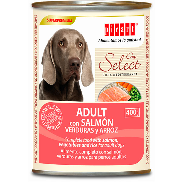 WET SELECT ADULT Salmon 6x400GR