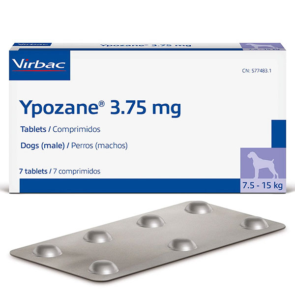 YPOZANE 3,75mg (3.5-15kg) 7cp