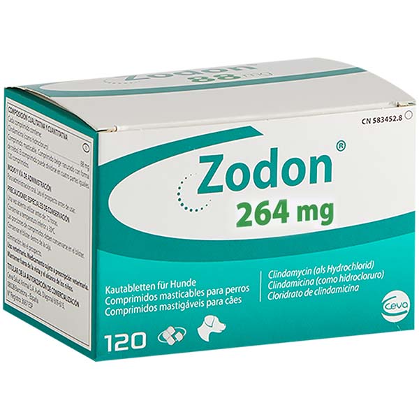 ZODON 264 MG - PERRO - 120 comp