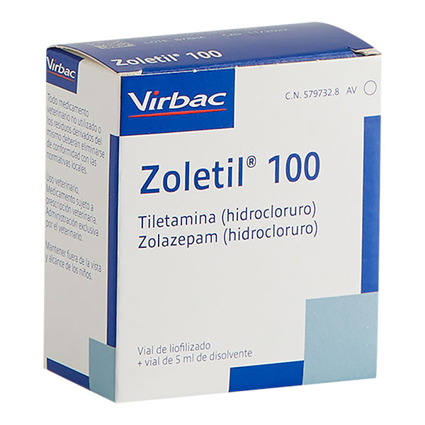 ZOLETIL 100MG 5ML