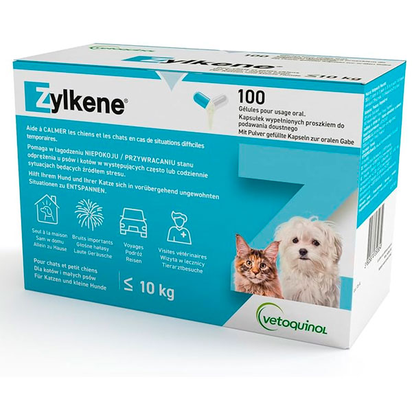 Zylkene <10kg 75mg 100 capsulas