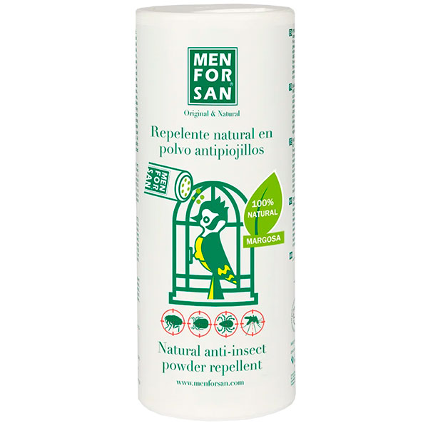 REPELENTE NATURAL POLVO ANTIPIOJILLOS AVES 250gr
