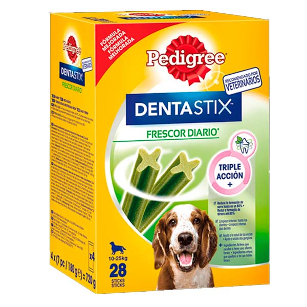 MULTIPACK DENTASTIX FRESH MEDIANO (4 x 28ud)