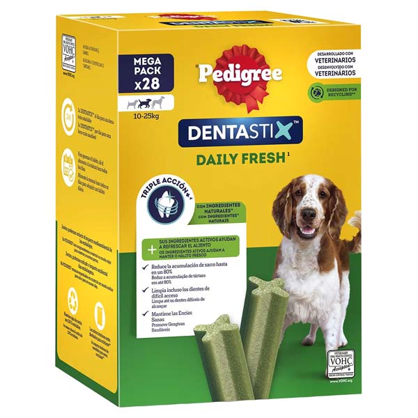 MULTIPACK DENTASTIX FRESH MEDIANO 28ud