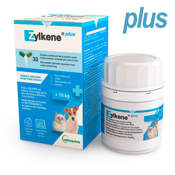 Zylkene PLUS <10kg 75mg 30 capsulas