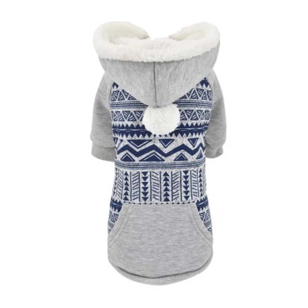 SUDADERA CON CAPUCHA Y BORREGUITO LITHOS 40CM