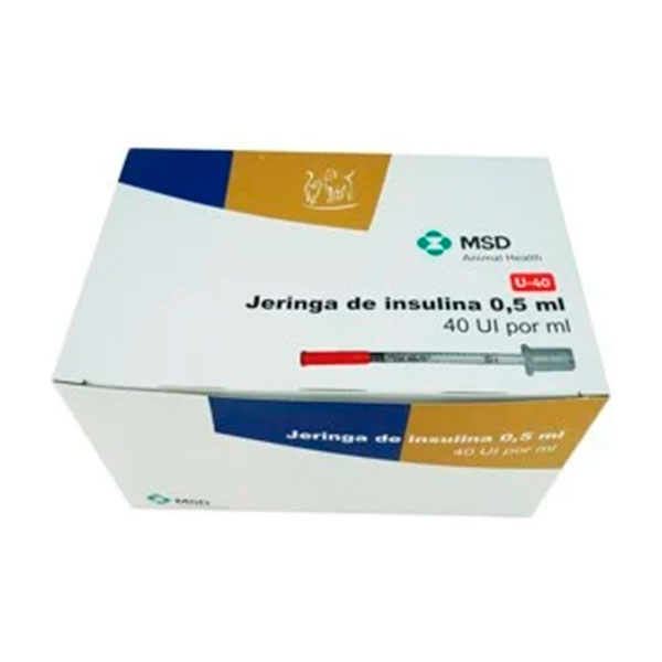 JERINGA INSULINA 0.5cc 29G x 1/2" 100 UDS