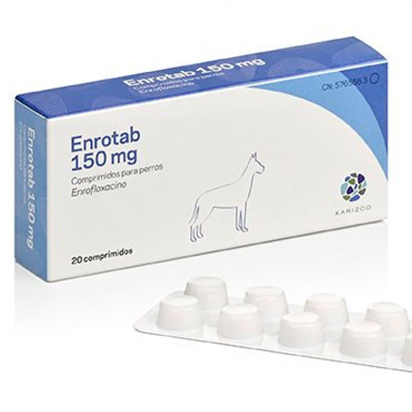 ENROTAB 150 MG 20 COMP