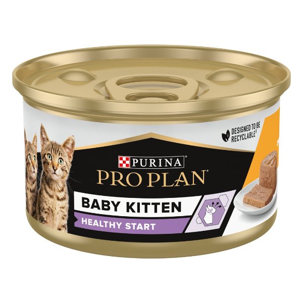 WET PROPLAN Baby Kitten Mousse Pollo 24x85g