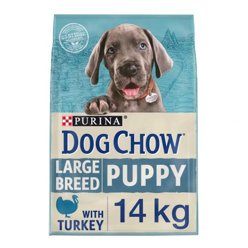 DOG CHOW CACHORRO RAZAS GRANDES Pavo 14kg