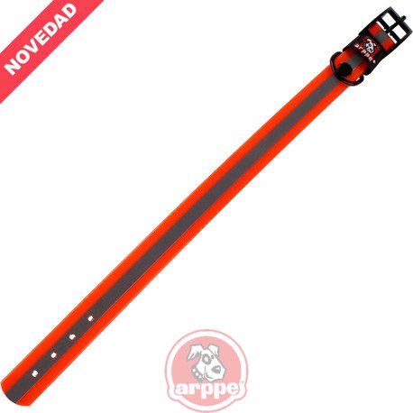 COLLAR NYLON EN.REFLEC. SPICY NJ