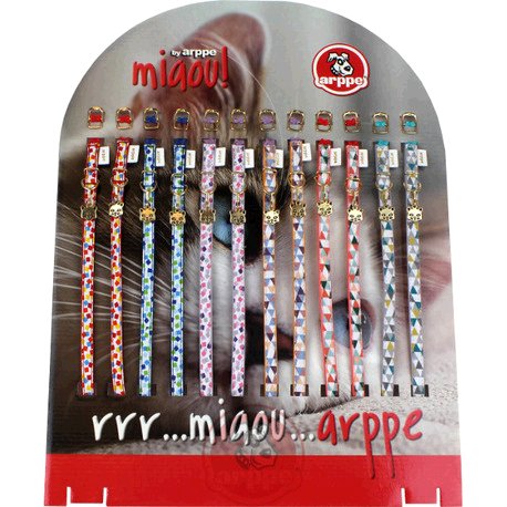 CARTON COLLAR GATO CIRCUS 12 UDS.