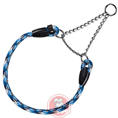 COLLAR EDUC. NYLON RED. BL/AZ/AZ M