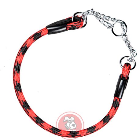 COLLAR EDUC. NYLON RED. RJ/NG