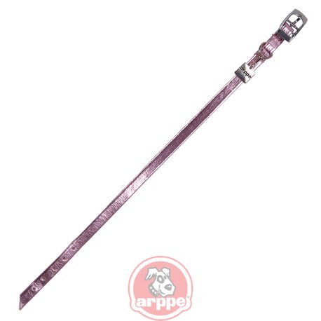 COLLAR METALIC MINI ROSA IRISADO