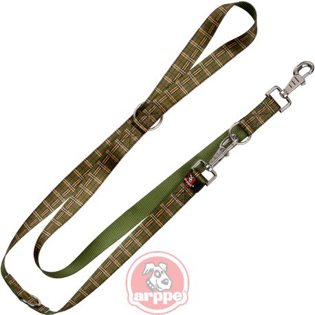 CORREA MULTI. NYLON SCOOT ESCOCES VERDE