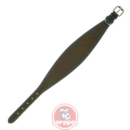 COLLAR GALGO CUER FELT ORINOCO VOS/AZ
