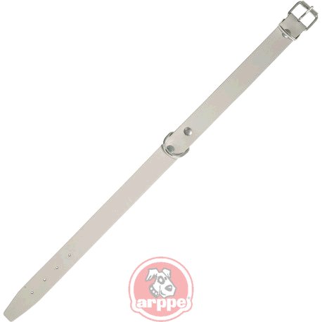 COLLAR CUERO ORINOCO BLC