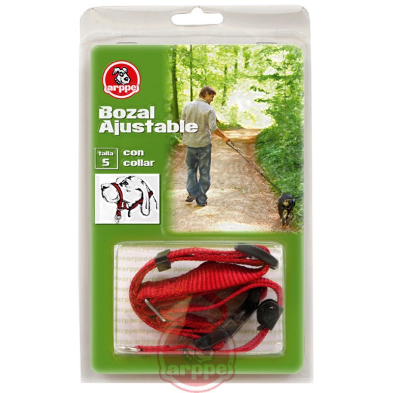 BOZAL AJUSTABLE CON COLLAR RJ