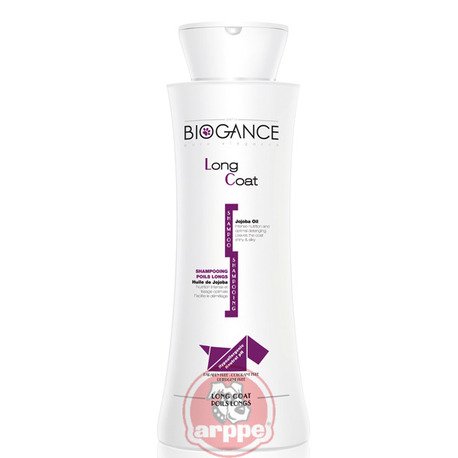 LONG COAT SHAMPOO BIOGANCE 250 ML.