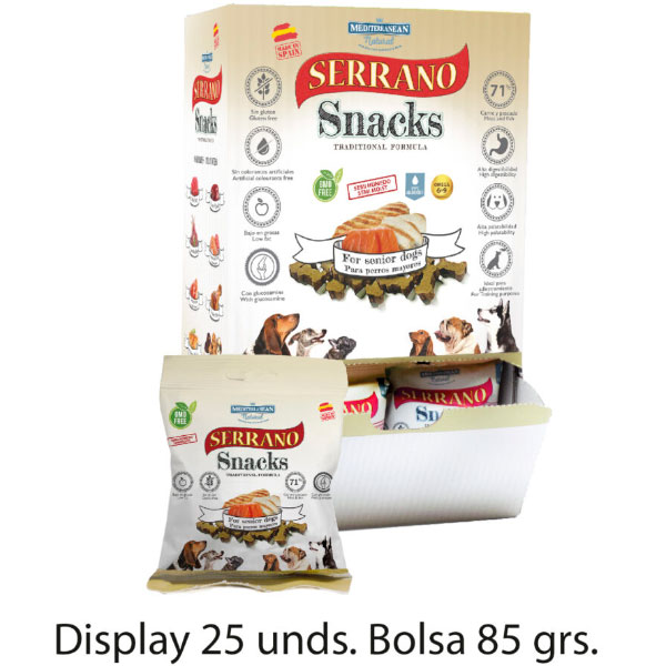 SERRANO SNACK SENIOR 25x85gr