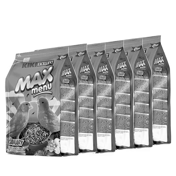 MAX MENU CANARIOS Caja (6 bolsas de500gr)