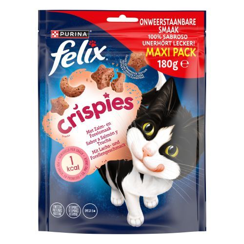 FELIX CRISPIES Salmón y Trucha 5x180gr