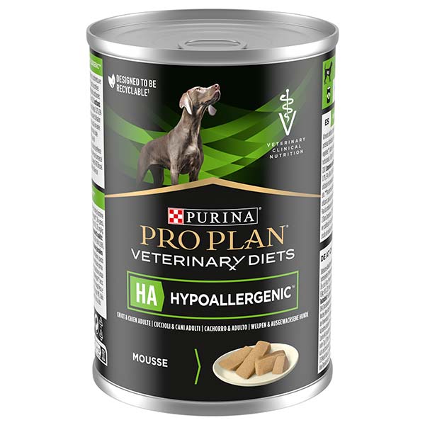 WET PPVD PERRO HA (HYPOALLERGENIC) Mousse 12x400g