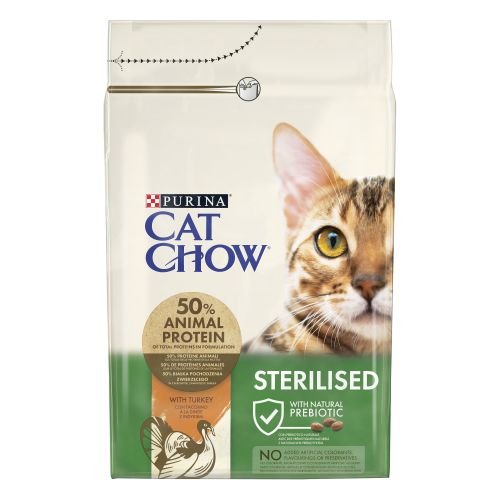 CAT CHOW Sterilized Pavo 3kg