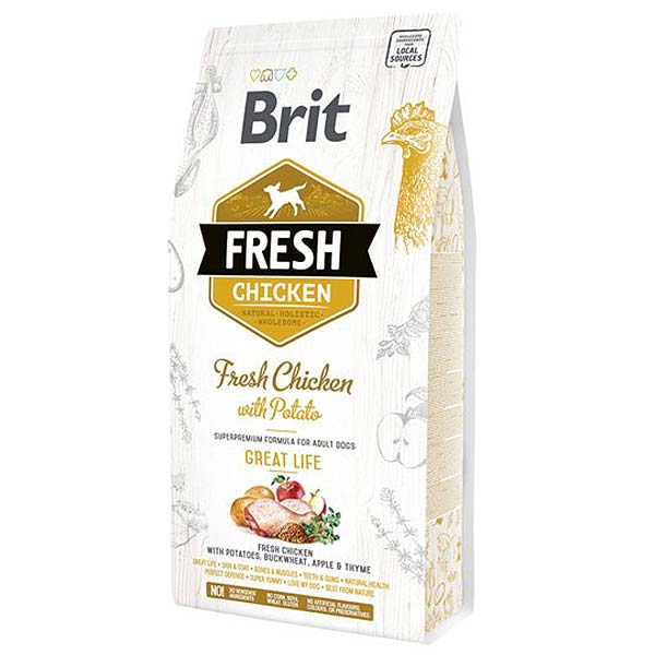 Brit Fresh Pollo con patata ADULT 2,5kg