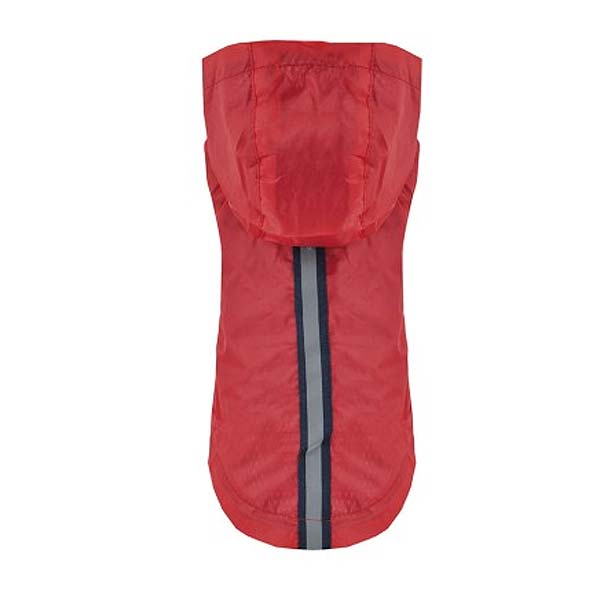 CHUBASQUERO REFLECTANTE ROJO 40CM
