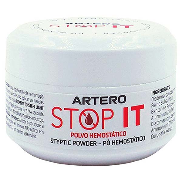 ARTERO POLVO HEMOSTÁTICO STOP IT! 14gr