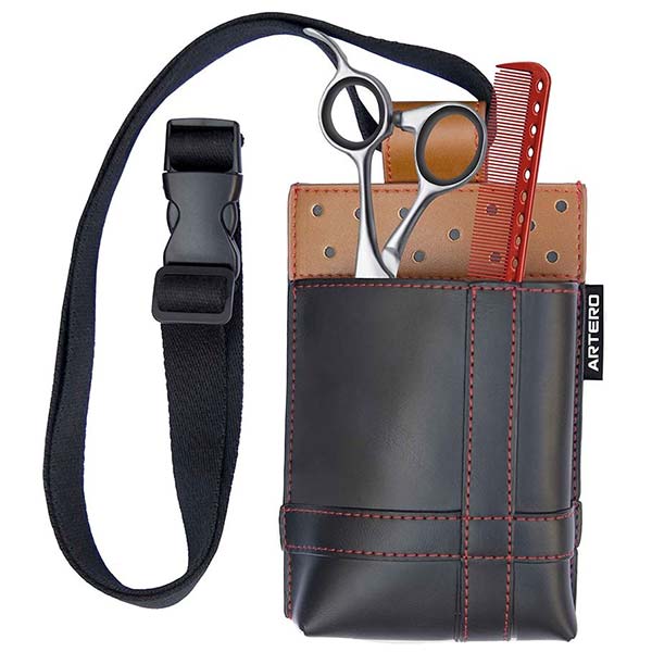 ARTERO FUNDA CARTUCHERA NEGRA-MARRON