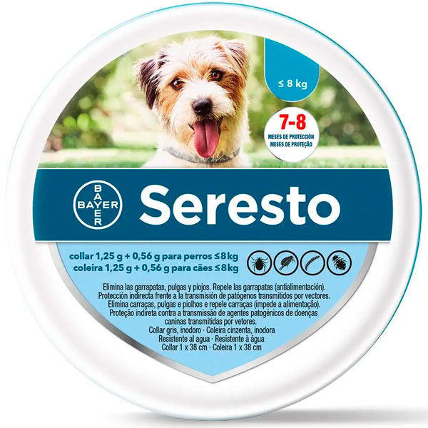 SERESTO LATA PERRO 0-8kg