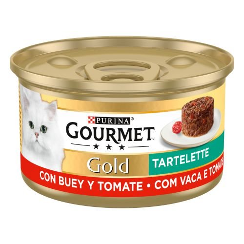 GOURMET GOLD Tartallette Buey y Tomate 24x85g