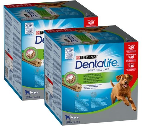 DENTALIFE LARGE 2x(12x106g) (72 sticks)