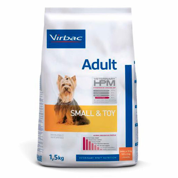 HPM DOG ADULT SMALL TOY 1.5 KG