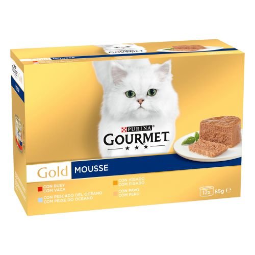 GOURMET GOLD Mousse Surtido (12x85g)