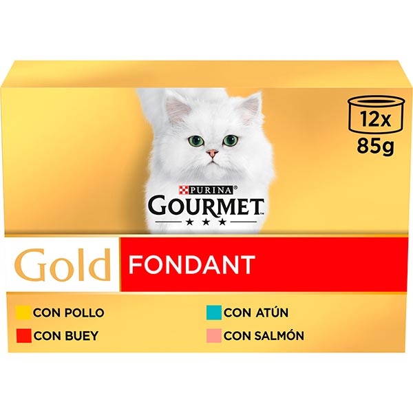 GOURMET GOLD Fondant Variados (12x85gr)