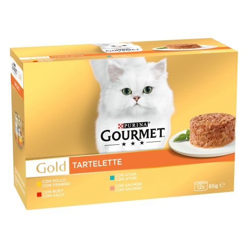 GOURMET GOLD Tartallette Surtido variado(12x85gr)