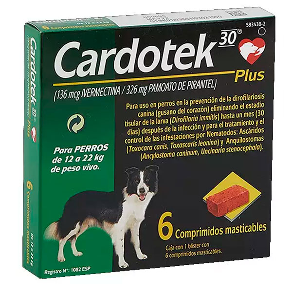 CARDOTEK 30 PLUS 136, 6 comp