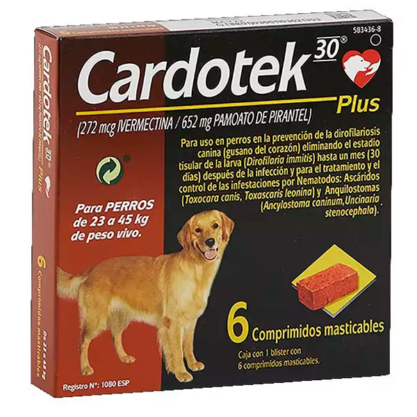 CARDOTEK 30 PLUS 272, 6 comp