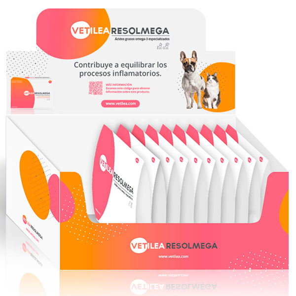 Vetilea RESOLMEGA EC 360 cápsulas