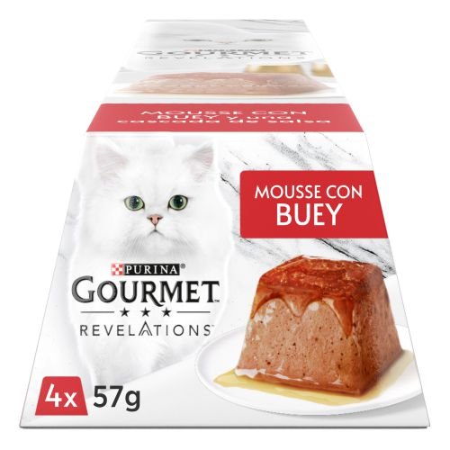 GOURMET REVELATIONS Mousse con Buey 6x(4x57g)
