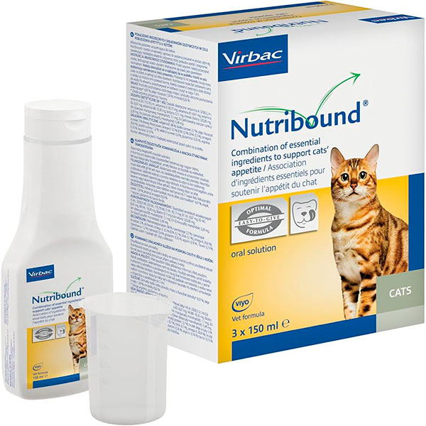 NUTRIBOUND GATOS caja con 3 botellas