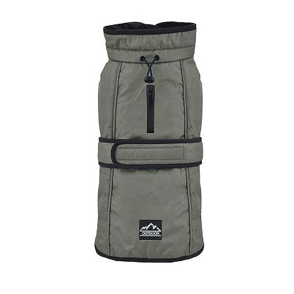IMPERMEABLE CON FORRO POLAR LA TORMENTA PERFECTA SIN PATAS GRIS 30CM