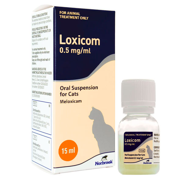 LOXICOM GATOS 0,5MG SUSPENSION ORAL 15ML