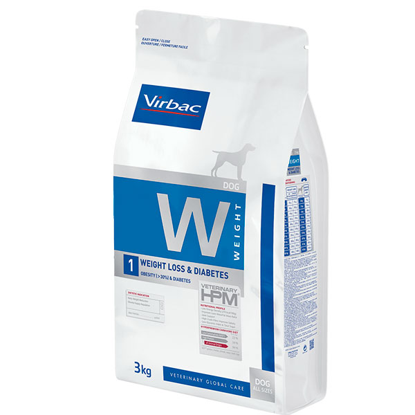 HPM DOG W1 WEIGHT LOSS DIABETES 3KG